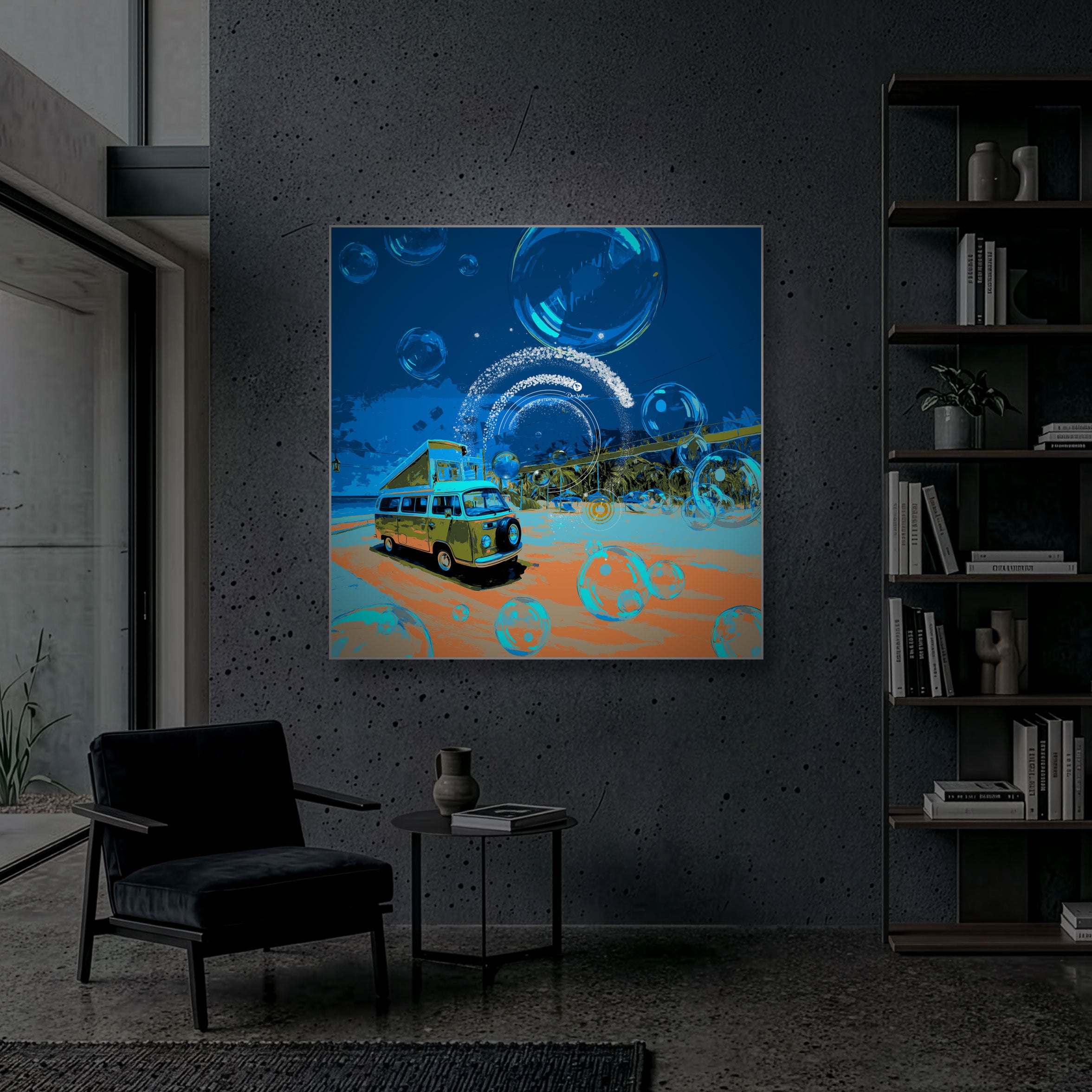 DER HORIZONT DER FREIHEIT | VW Bulli am Strand