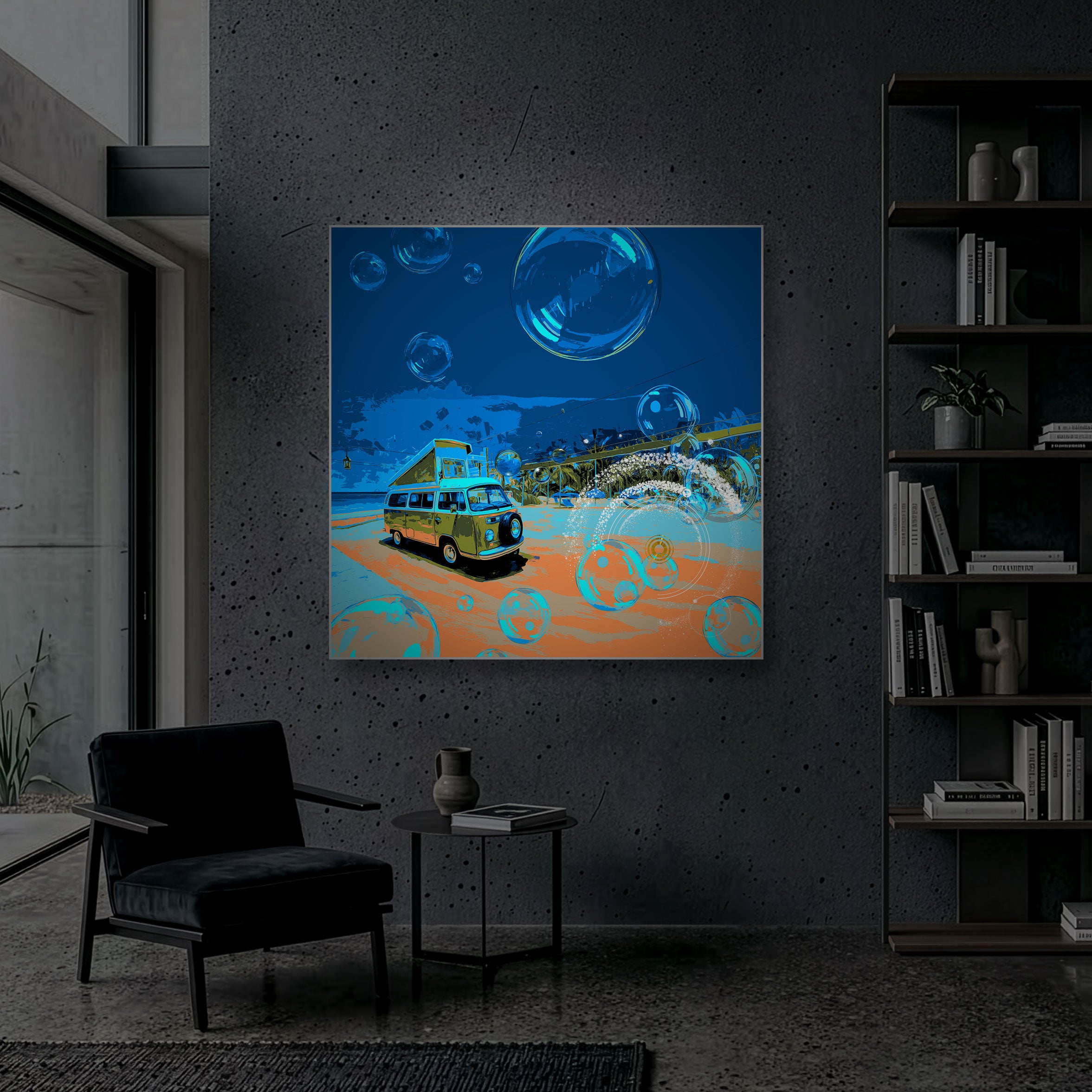 DER HORIZONT DER FREIHEIT | VW Bulli am Strand