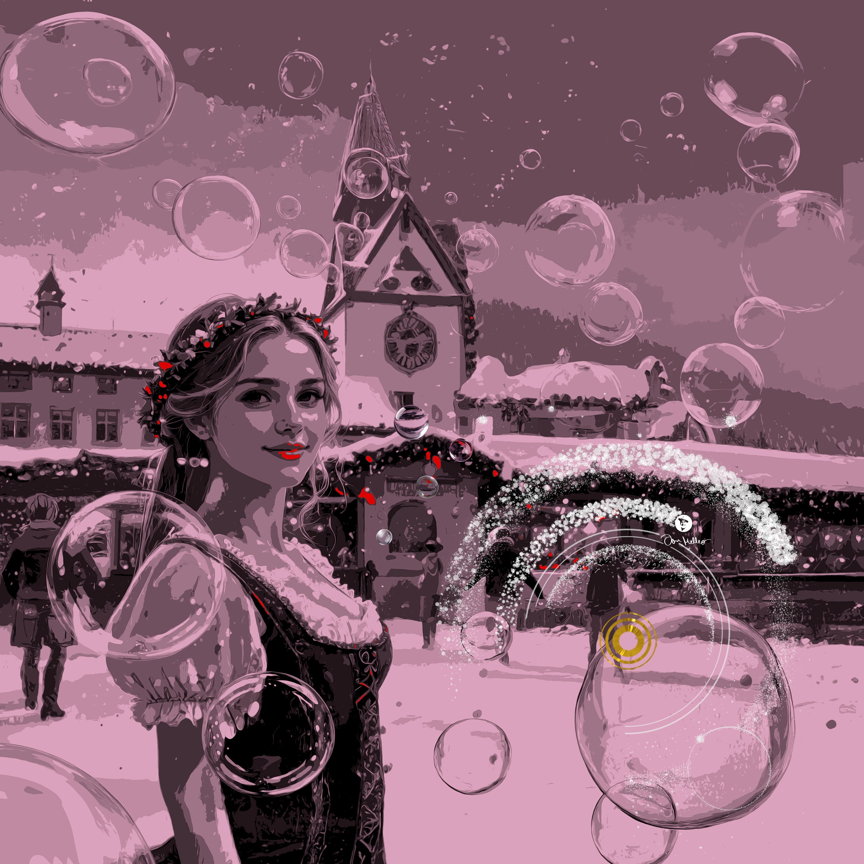 DIE WINTERLICHE ELEGANZ | Dirndl im Schnee