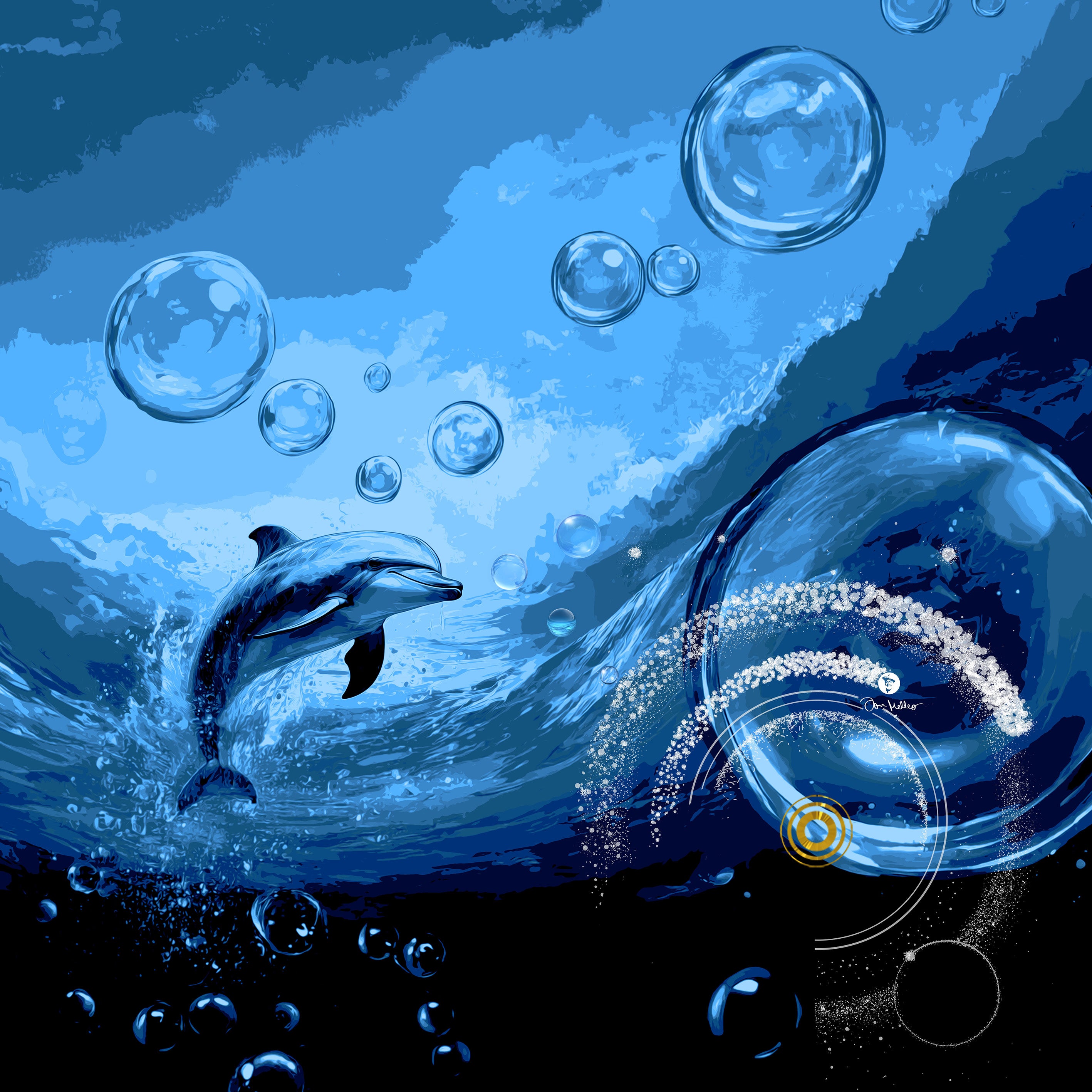 DIE ELEGANTE LEICHTIGKEIT | Der Delphin