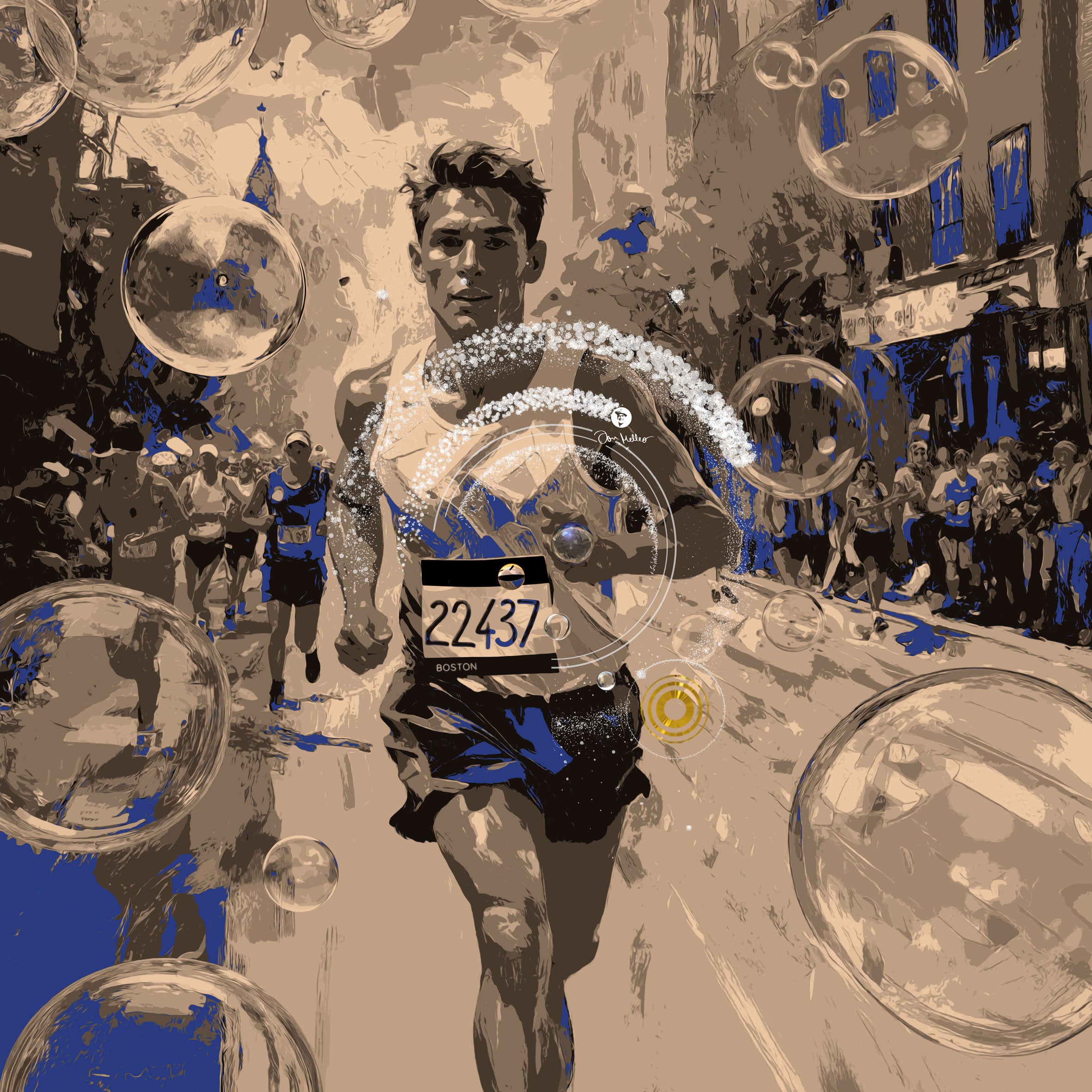 DIE LANGSTRECKE | Boston Marathon Läufer