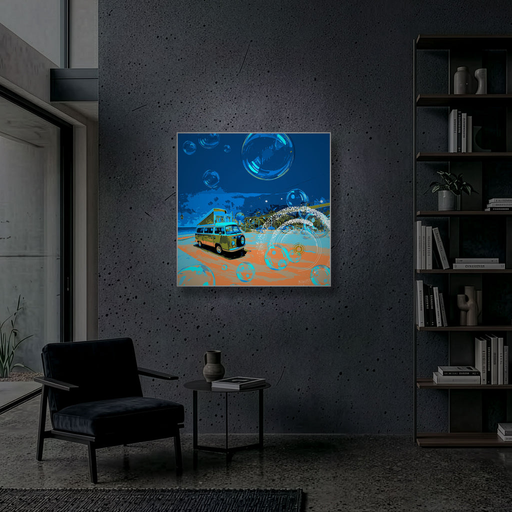 DER HORIZONT DER FREIHEIT | VW Bulli am Strand